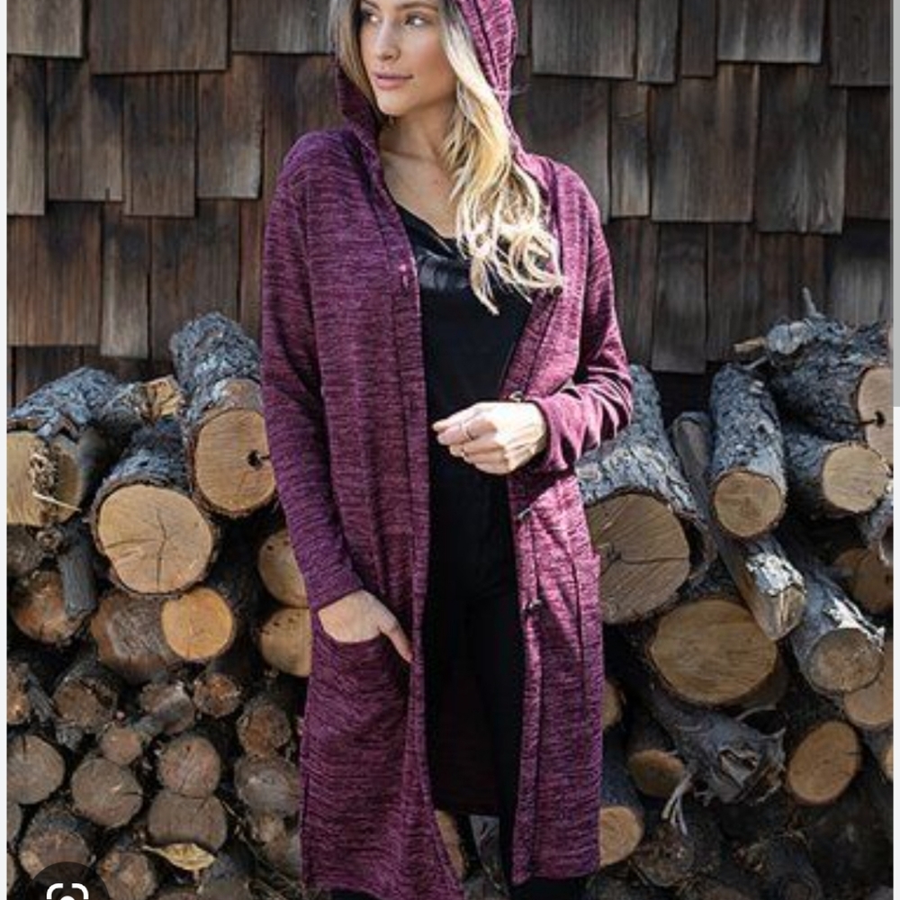 Hooded Cardigan Sweater